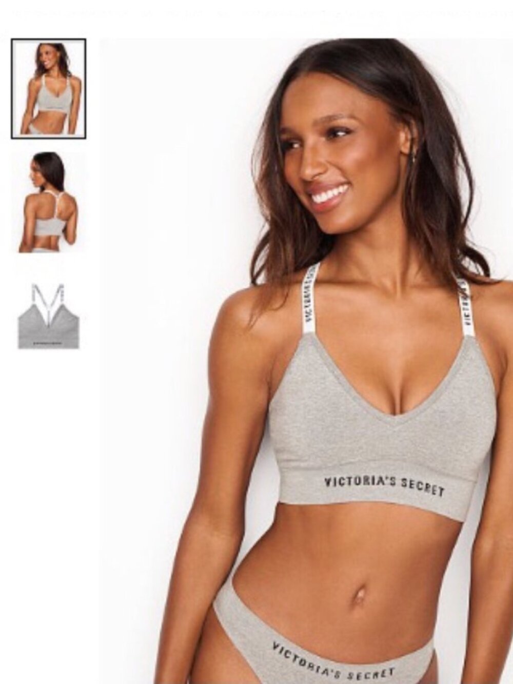 VS Wireless Racerback Logo Bralette BUNDLE